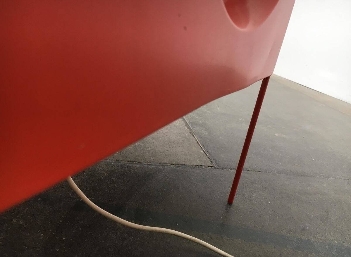 Cube Floor Lamp T-267 Swiss Space Age by Carl Moor for BAG Turgi, 1960s