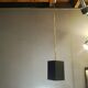 Hanging lamp Raak model Viervoud, 1978 metal and brass
