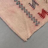 Old Turkish narrow Kilim Runner 114x50 cm shabby chic, vintage kelim