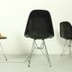 Set of 4 Yellow Herman Miller Original Vintage Eames Upholstered DSR Dining Side Chair, 1960s