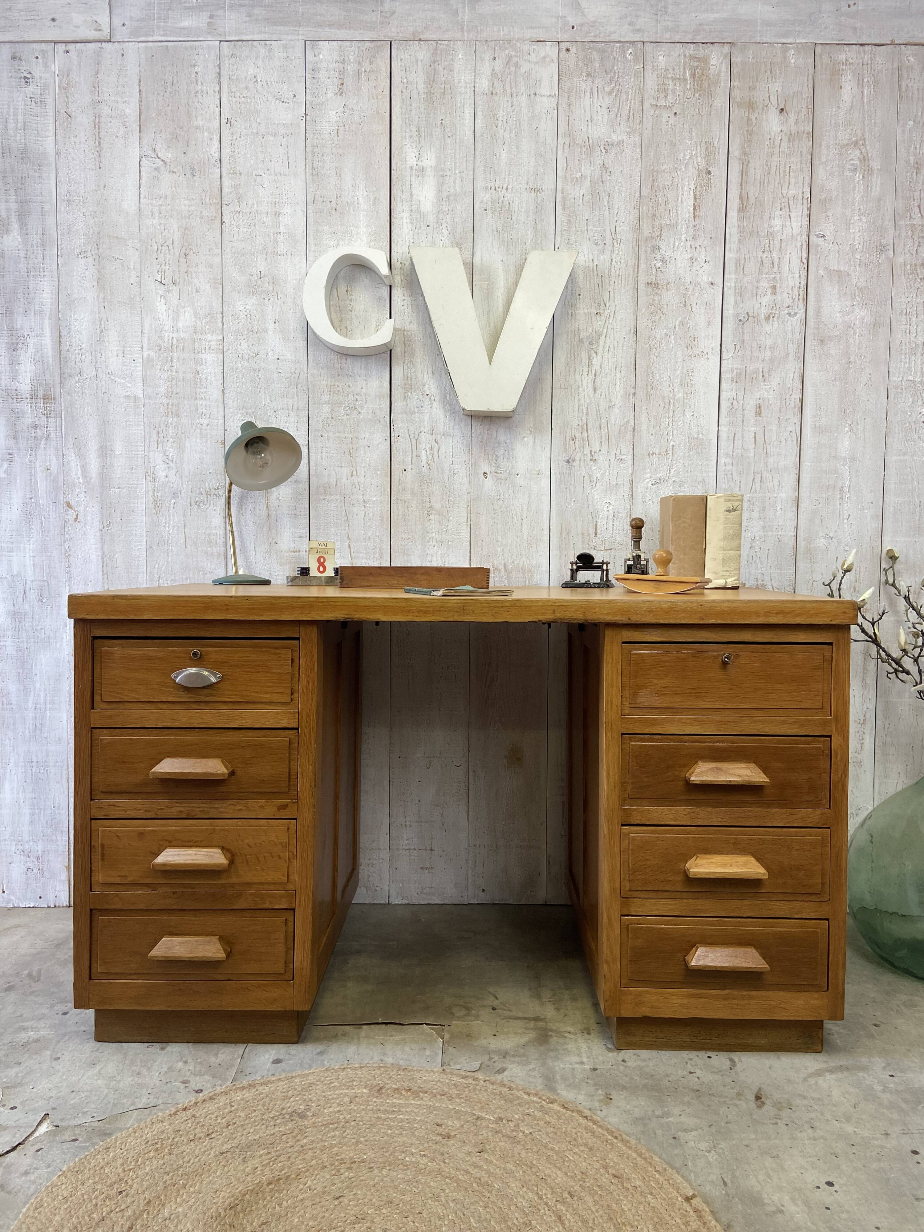 Vintage warden's office