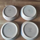 Set of 4 Niderviller stoneware plates