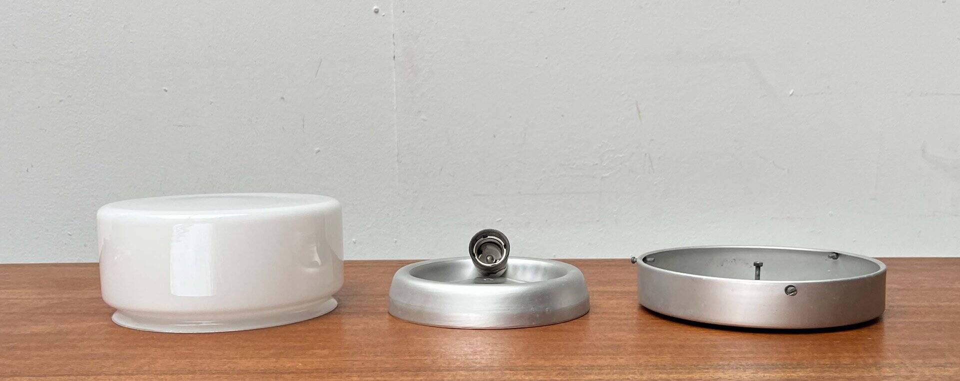 Modern Minimalist Ceiling Light from the Mid-Century by SLO Sähkölíikkeiden Oy Finland, 1960s