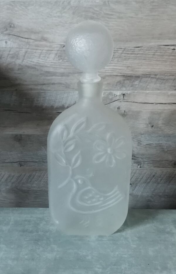 Bouteille verre pressé Wayne Husted Stelvia