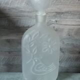 Pressed glass bottle Wayne Husted Stelvia