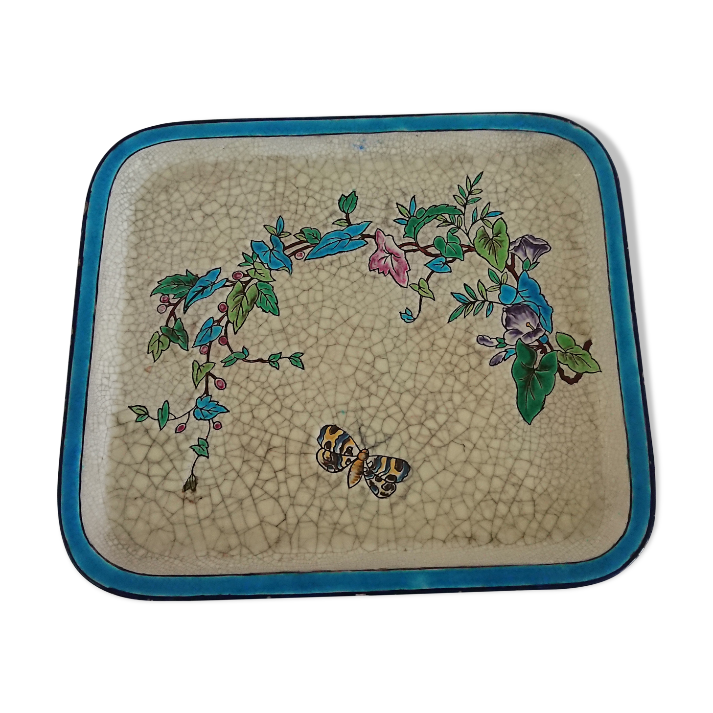 Emaux de longwy tray