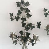 Pair of ivy wall lights