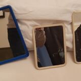 set of 3 small mirrors to hang