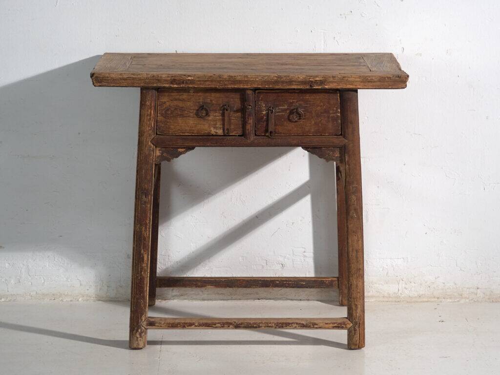 Antique Chinese work table with drawers – China, circa 1900