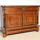 Commode Buffet in Amboyna Burl and Rosewood, Louis XVI style – 2nd Part 19th