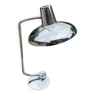 Chrome desk lamp