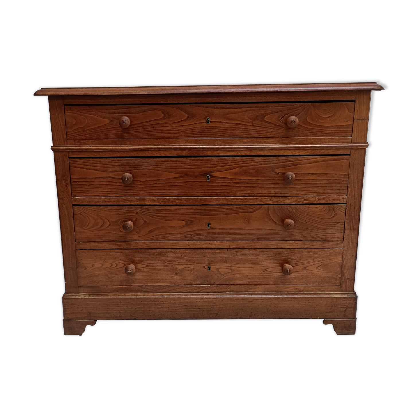 Commode en chêne 4 tiroirs