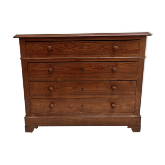 Oak chest of drawers 4 drawers