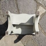 Wooden footboard wabi sabi