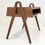 Vintage table 1950 compass feet