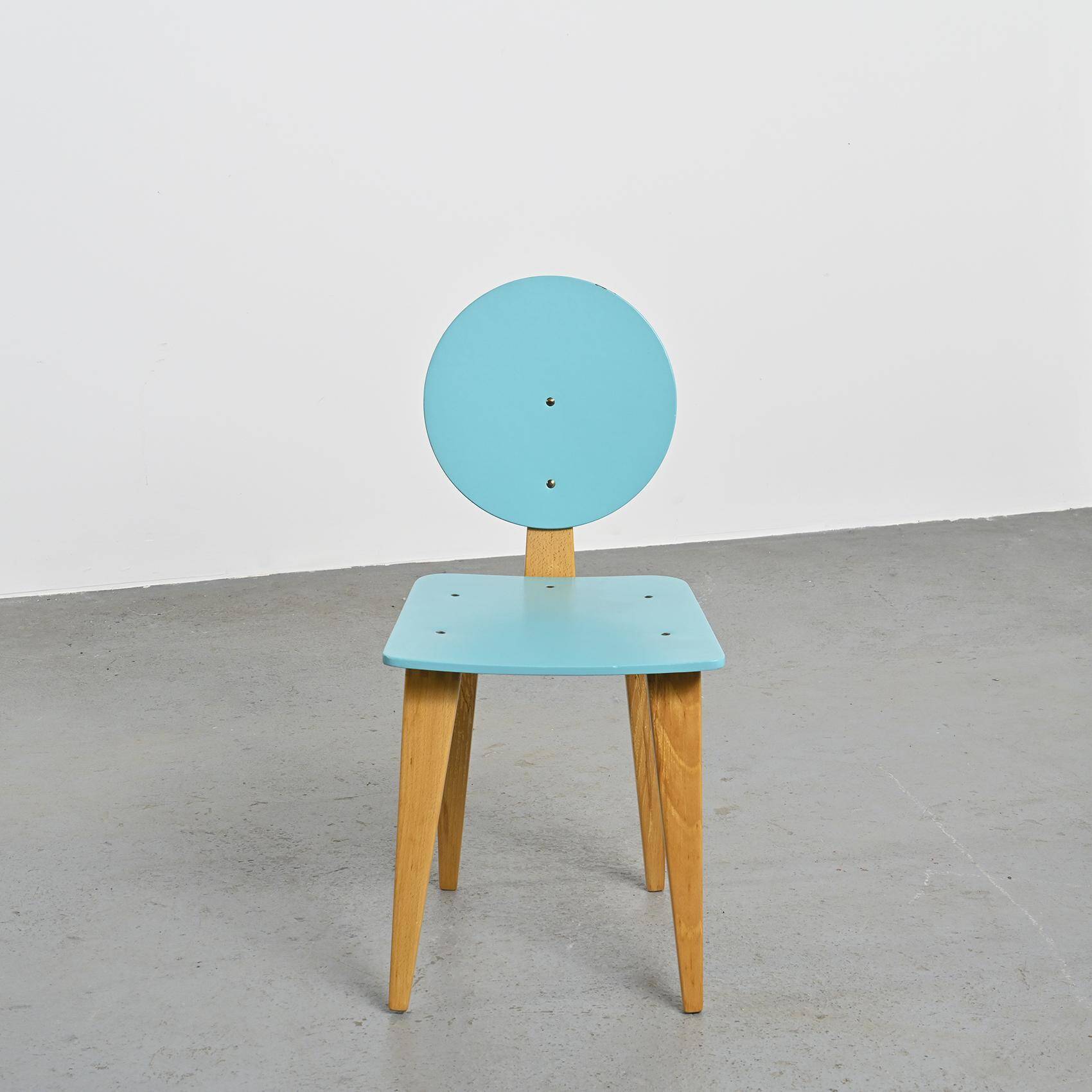 Ensemble bureau et chaise par André Sornay, Sornay Meubles Lyon 1955