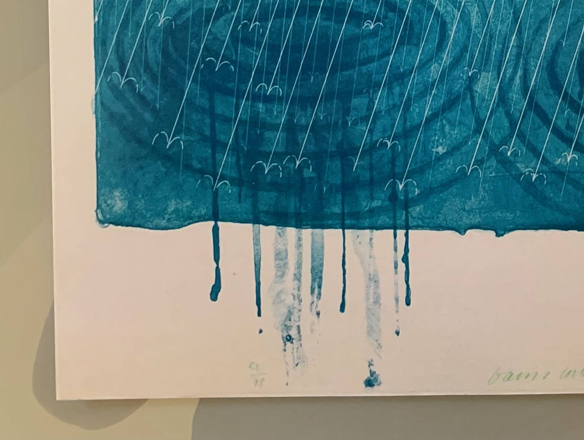 David hokney “the rain” 1973 los angeles