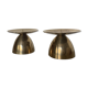 Set of brass candlesticks