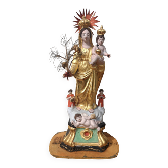 Vierge à l'enfant, dite Santibelli ou vierge de Marseille, XIXème