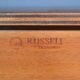 Midcentury Gordon Russell walnut and beech desk
