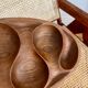 Brutalist wooden dish