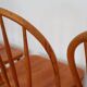 4 Scandinavian beech chairs