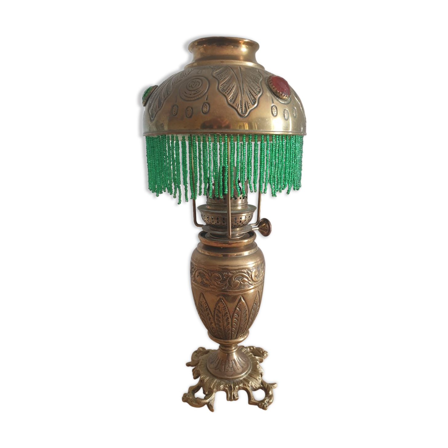 Old kerosene lamp