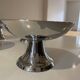 Set of 4 vintage ice cream bowls in 18/10 stainless steel – Retro bistro style