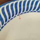 Plat Digoin Sarreguemines "Jacquot" bleu