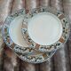 4 antique flat plates "Élisabeth"