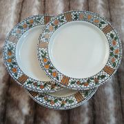 4 antique flat plates "Élisabeth"