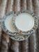 4 antique flat plates "Élisabeth"