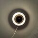 Beautiful Italian Brass Sunburst Wall or Flush Lamp