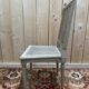 Set of 6 Louis XVI caned wood chairs with a refreshed finish.