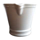 GDV white porcelain mortar