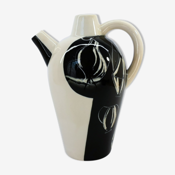 Italian ceraimic carafe by Campione dating back to the 50s stamped Cucchi