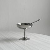 6 coupelles sur pied en inox Letang Remy