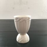 Vase blanc décor blé