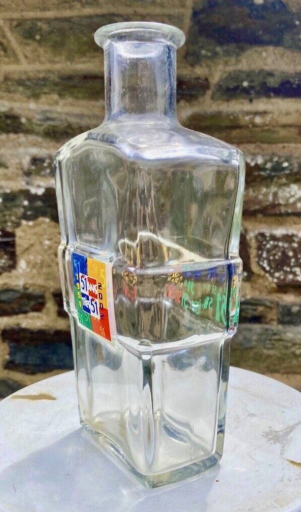 set of 2 old advertising decanters Pastis 51