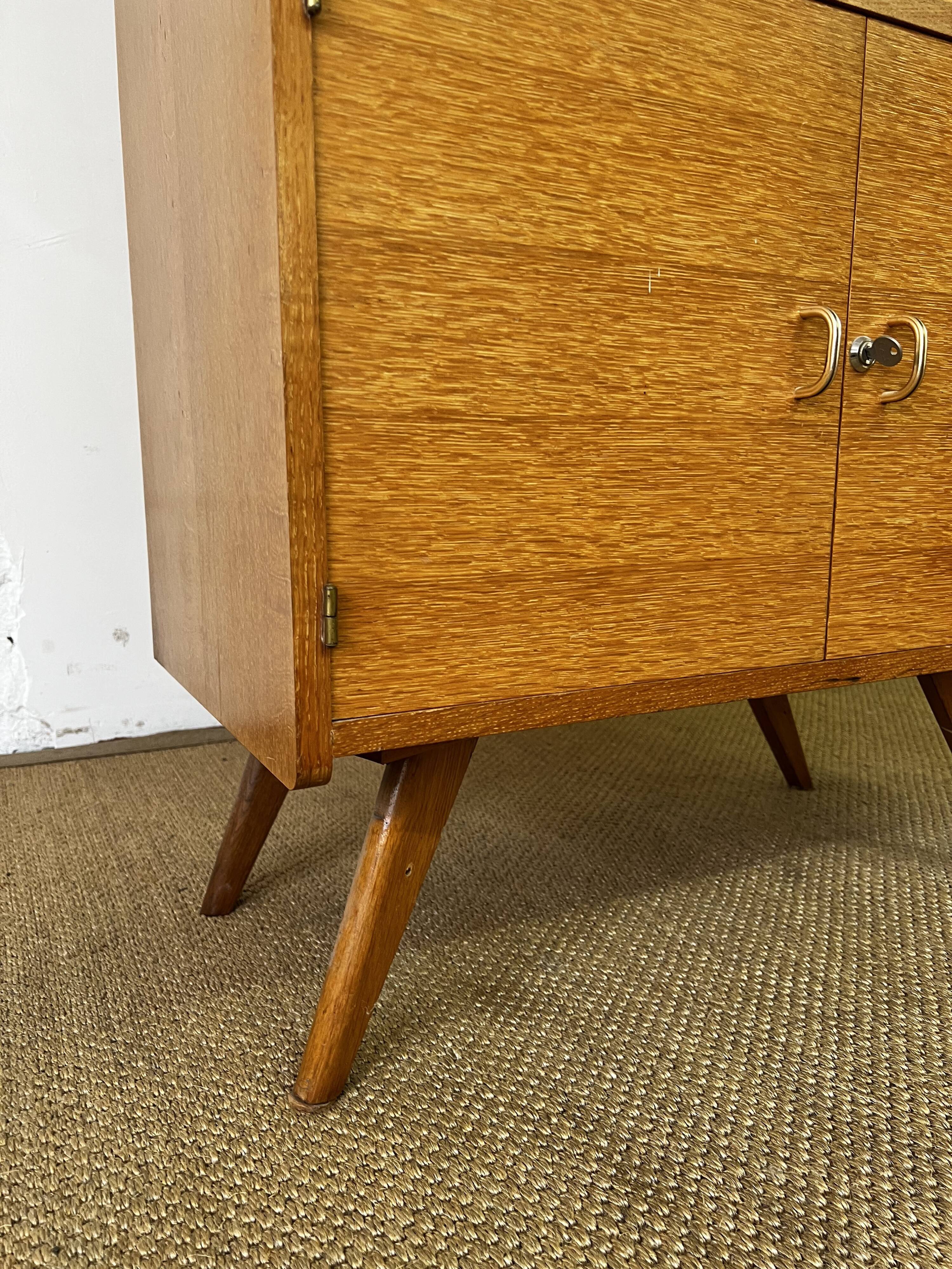 Vintage Scandinavian style secretary