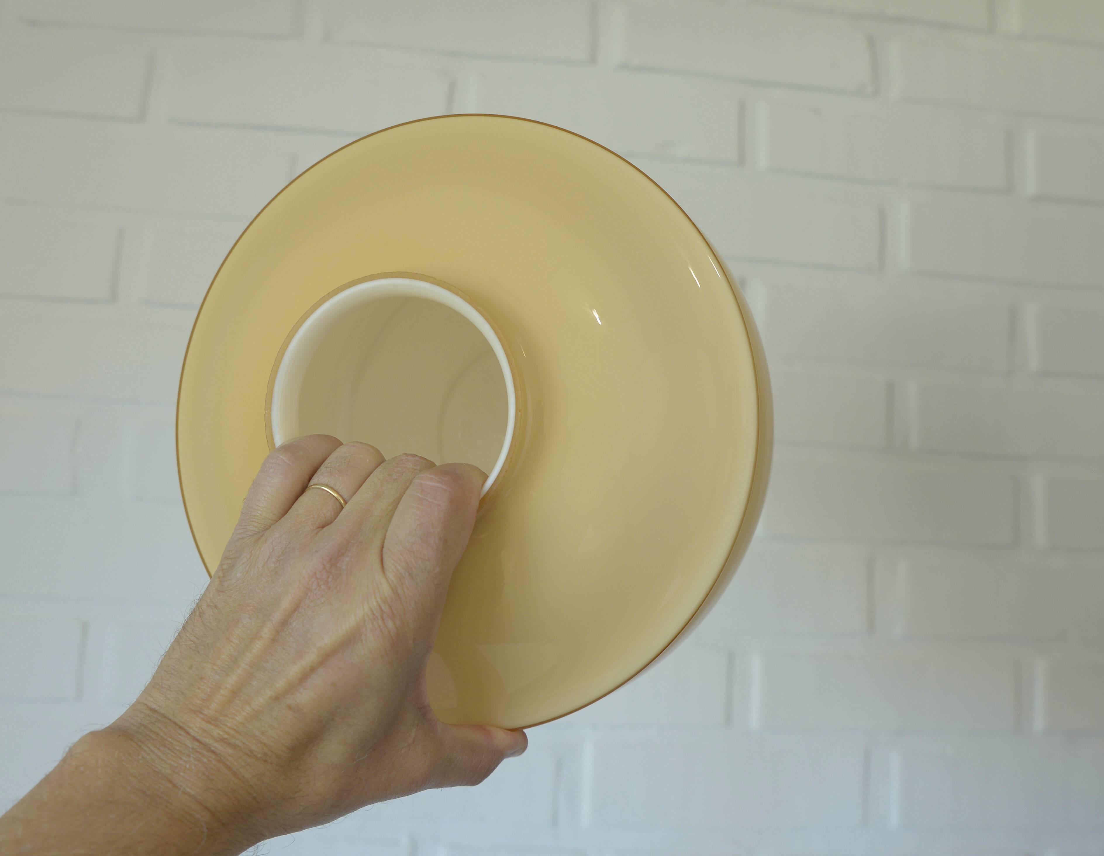 Semi flush mount Art Deco sconce 1940s antique lighting redesigned lamp