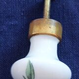 4 Limoges porcelain door knobs