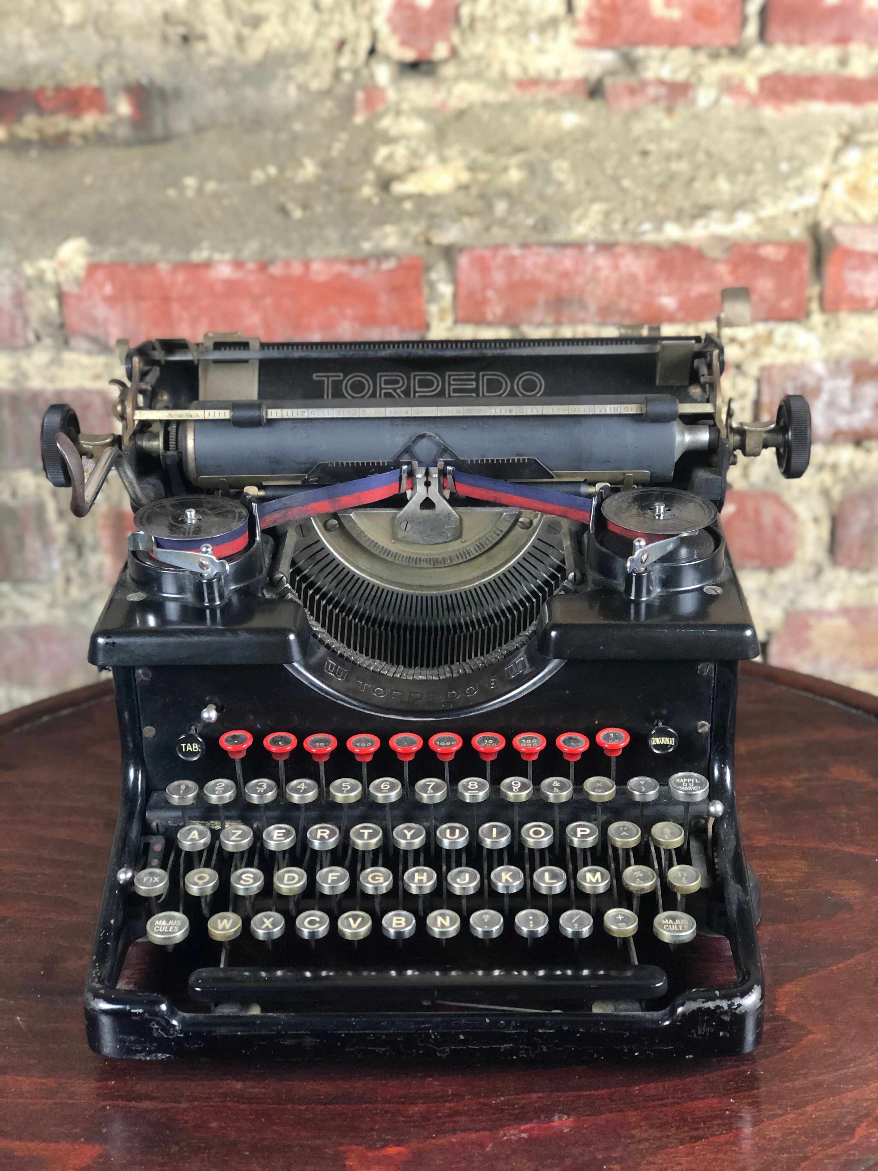 Torpedo typewriter 1920