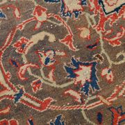Large Antique Persian Carpet 300x397 cm, Medallion and Floral Patterns