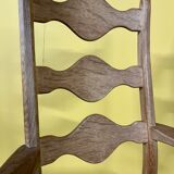 Danish vintage oak armchair 1960s