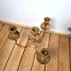 4-light brass candle holder centerpiece