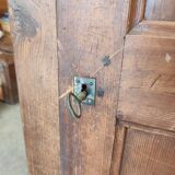 Old Parisian bitter farmhouse 1 rustic fir door with key