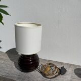 Lampe à poser en céramique émaillée 1960