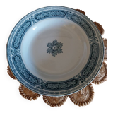 Soup plate iron earth st Amand and Hamage