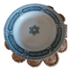 Soup plate iron earth st Amand and Hamage